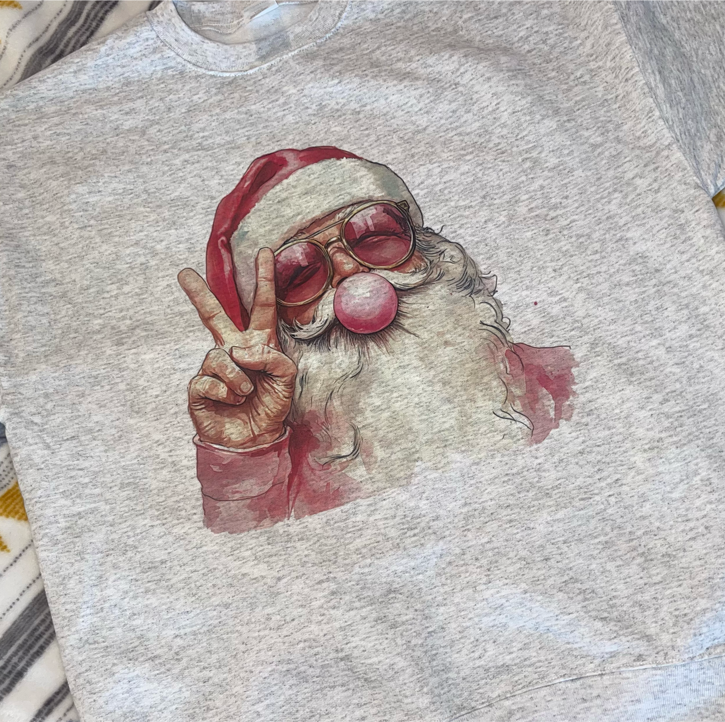 Bubble Gum Santa Claus Christmas